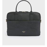 Osprey London The Kellie Leather Laptop Bag - Black