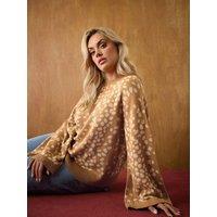 Yours Curve Knitted Wide Sleeve Jumper