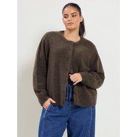 Yours Curve Crew Neck Cardigan