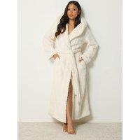 Pixiegirl Petite Cable Maxi Hooded Robe