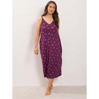 Yours Curve Soft Touch Petal Midaxi Chemise