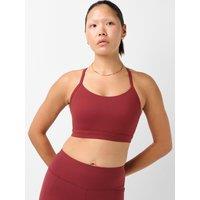 Sweaty Betty Womens Empower Medium Support Adjustable Sports Bra - Red