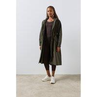 Sweaty Betty Womens Motion Waterproof Longline Hooded Parka - Green