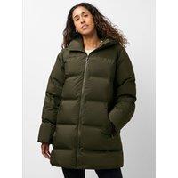 Sweaty Betty Womens Nimbus Midi Waterproof Down Puffer Jacket - Green