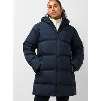 Sweaty Betty Womens Nimbus Waterproof Down Filled Midi Puffer Coat - Blue