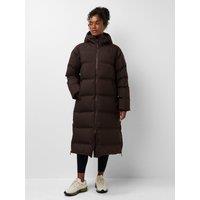 Sweaty Betty Womens Nimbus Waterproof Longline Hooded Puffer - Brown