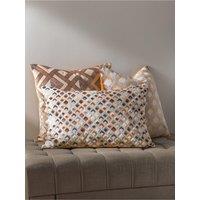 Paoletti Lexington 40X60 Polyester Cushion Ginger/Grey