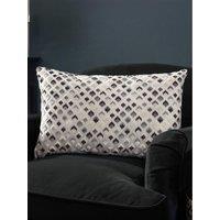 Paoletti Lexington 40X60 Polyester Cushion Grey/Black