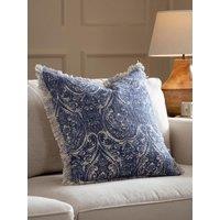 Paoletti Durelle 50X50 Polyester Cushion Delph Blue