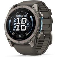 Garmin Fenix 9, 51Mm Gps Multisport Smartwatch, Pebble Grey