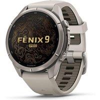 Garmin Fenix 9 Pro, 43Mm Premium Gps Multisport Smartwatch, Fog Grey