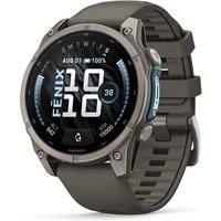 Garmin Fenix 9, 47Mm Gps Multisport Smartwatch, Pebble Grey