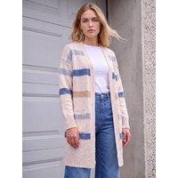 Roman Soft Knit Stripe Cardigan