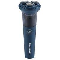 Remington Washup Mens Rotary Shaver In Blue