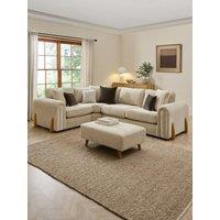 The Very Collection Alani Left Hand Double Arm Corner Group + Footstool Set (Buy & Save!) - Made To Order In The Uk