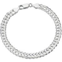 Ernest Jones Mens Sterling Silver 20 Rambo Chain Necklace - Silver
