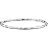 H. Samuel Sterling Silver Twist Bangle