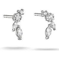 Thomas Sabo Delicate Stud Earrings W/White Zirconia
