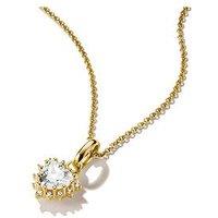 Thomas Sabo White Heart-Cut Zirconia Chain