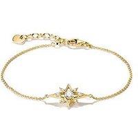 Thomas Sabo Star Bracelet W/White Zirconia