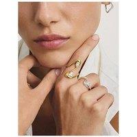 Thomas Sabo Teardrop White Zirconia Ring