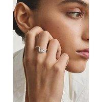 Thomas Sabo Teardrop White Zirconia Ring