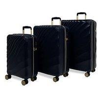 Rock Luggage Sahara Hardshell Suitcase 3Pc Set (Cabin/Medium/Large)