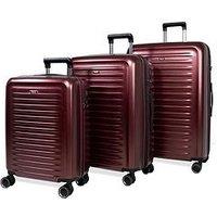 Rock Luggage Legacy Hardshell Suitcase 3Pc Set (Cabin/Medium/Large)