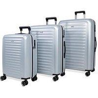 Rock Luggage Legacy Hardshell Suitcase 3Pc Set (Cabin/Medium/Large)