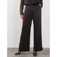 Allsaints Womens Lycia Wide Leg Trousers - Black