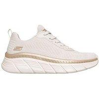 Skechers Womens Bobs B Flex Hi Memory Foam Mesh Trainers - White