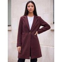 Roman Petite Single Breasted Revere Coat