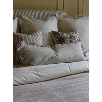 Ellenvale Interiors Hallie Stripe Ruffle Bolster Cushion Cover 80X30 - Cover Only
