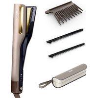 Shark Silkipro Straight Hair Straightener + Dryer In One Tool With Heat-Resistant Storage Case-Mocha Silver [Ht401Uksl]