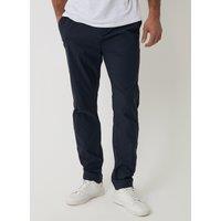 Threadbare Slim Fit Technical Trousers In Navy