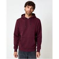 Threadbare Mens Fleece Hoody Clementine - Burgundy