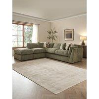 The Very Collection Paramount Left Hand Corner Chaise With Footstool - Made To Order In The Uk