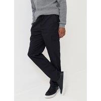 Threadbare Mens Trouser Joker Cargo - Black (Regualr Fit)