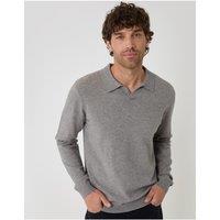 Threadbare Super Soft Trophy Neck Sweatshirt In Grey Marl