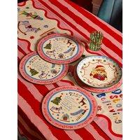 Eleanor Bowmer Eleanor Bowmer Dear Santa Placemats - Set Of 4