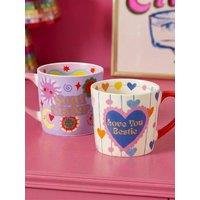 Eleanor Bowmer Eleanor Bowmer Love You Bestie & Soul Sister Mug Set