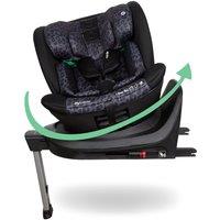 My Babiie Mbcs400 Spin R129 Car Seat With Support Leg - Black Leopard