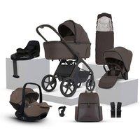 Silver Cross Cove 2 360 Car Seat Bundle - Chocolate