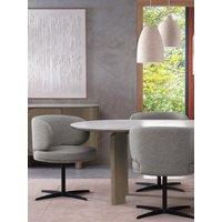 Bentley Designs Marcel Swivel Pair Of Dining Chairs - Grey
