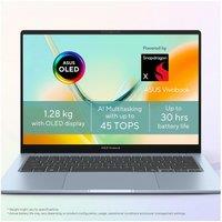 Asus Vivobook S14 14In Wuxga 1920 X 1200 Laptop - Snapdragon X - 8Gb Ram, 256Gb Ssd - Black - No Power Adaptor Included