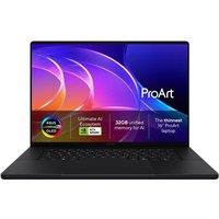 Asus Proart P16 Creator Laptop - Nvidia Rtx Spark N1X With 6,144-Core Gpu And 20-Core Cpu - 32Gb Ram, 1Tb Ssd - 16In Oled Black