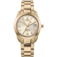 Vivienne Westwood Womens Fenchurch Orb Detail Date Watch - Silver