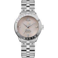 Vivienne Westwood Unisex The Trellick Pink Dial Stainless Steel Bracelet Watch - Pink