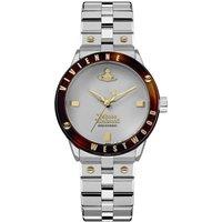 Vivienne Westwood Womens Trellick Swiss Quartz Stainless Steel Bracelet Watch - Silver