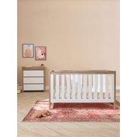 Tutti Bambini Modena 2 Piece Room Set - White/Oak